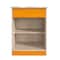 Flash Furniture Bright Beginnings Commercial Grade Wooden Kid's Two Shelf Kitchen Cabinet MK-ME03539-GG - alternate 7